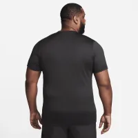 Nike Dri-FIT чоловічі Fitness футболка колір чорний