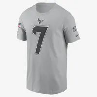 C.J. Stroud Houston Texans Salute to Service мужские Nike NFL футболка цвет серый