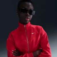 Nike Sportswear Windrunner женская Knit Куртка цвет красный