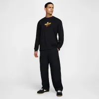 Nike SB Long-Sleeved Max90 Skate футболка цвет черный