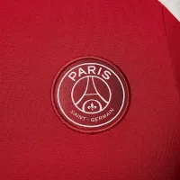 Nike Paris Saint-Germain Strike Fourth мужские Jordan Dri-FIT Soccer Knit Drill Top цвет красный