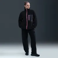 Nike Sportswear женская Full-Zip High-Pile Fleece Куртка цвет черный