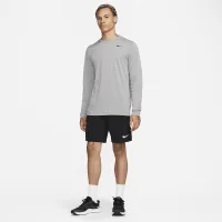 Nike Dri-FIT Legend чоловічі Long-Sleeve Fitness Top колір сірий