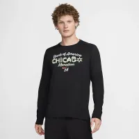 Nike Element мужские Dri-FIT Running Crew цвет черный