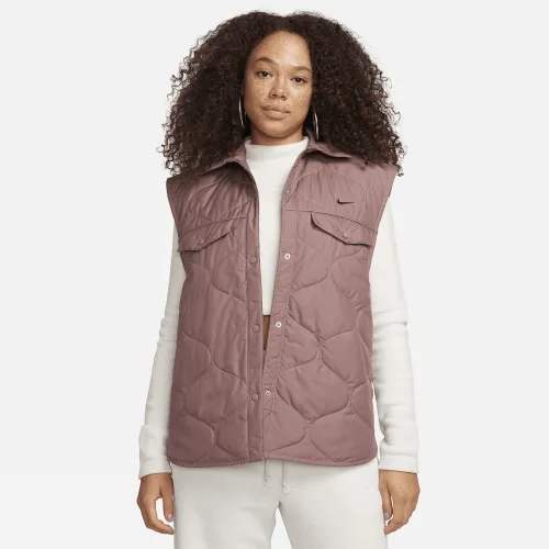 Nike Sportswear Essential женская Vest цвет фиолетовый