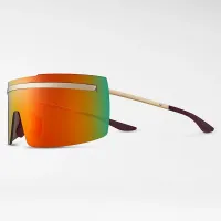 Nike Echo Shield Mirroколір червоний Sunglasses колір коричневий