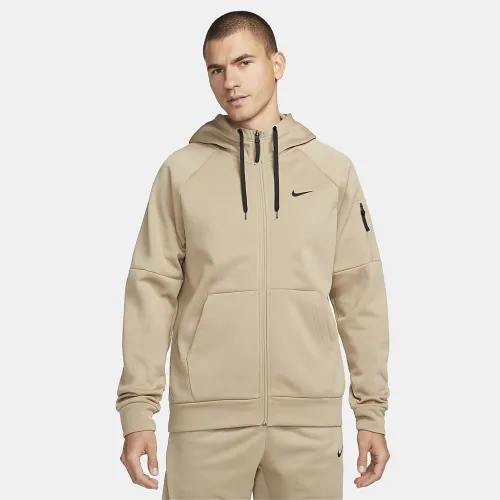 Nike Therma чоловічі Therma-FIT Full-Zip Fitness Top колір коричневий