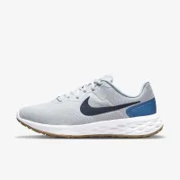 Nike Revolution 6 мужские Road Running Кроссовки цвет серый