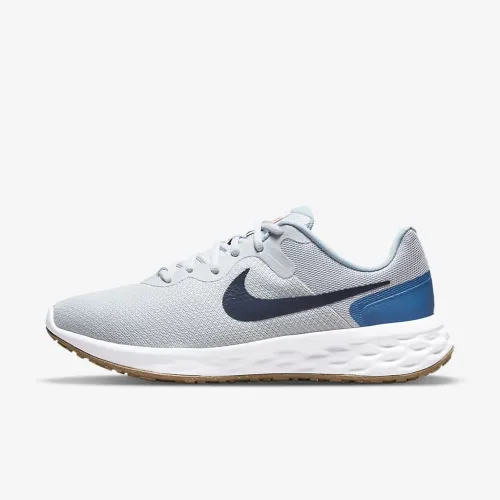 Nike Revolution 6 мужские Road Running Кроссовки цвет серый