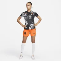 Nike Netherlands 2022 Stadium Home/Away женская Soccer шорты Orange