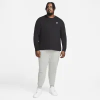 Nike Sportswear Club мужские Long-Sleeve футболка цвет черный