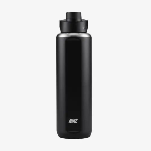 Nike Recharge Stainless Steel Chug Bottle (32 oz) колір чорний