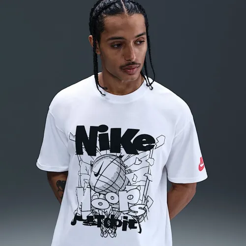Nike Sportswear мужские Max90 футболка цвет белый