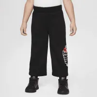 Nike Floral Fleece Toddler Wide Leg Pants цвет черный