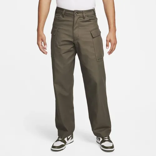 Nike Life мужские Cargo Pants цвет зеленый