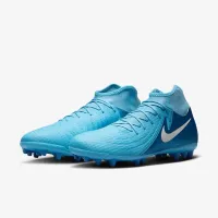 Nike Phantom Luna 2 Academy AG High-Top футбольні бутси блакитний