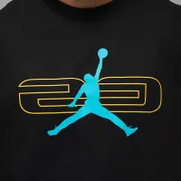 Nike Jordan Sport чоловічі футболка колір чорний