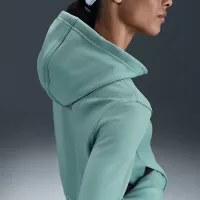 Nike Therma-FIT One жіноча Full-Zip Толстовка з капюшоном колір зелений