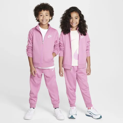 Nike Dri-FIT Little детские Logo Taping 2-Piece Full-Zip набор Pink