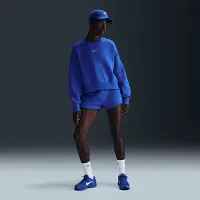 Nike Sportswear Phoenix Fleece женская Over-оверсайз Crew-Neck свитшот синий