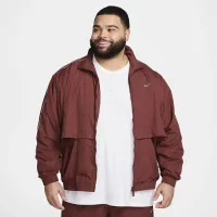 Nike Sportswear Solo Swoosh мужские Woven Track Куртка цвет коричневый