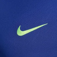 FC Barcelona Strike Third мужские Nike Dri-FIT Soccer Knit Short-Sleeve Top синий