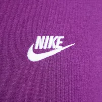 Nike Sportswear Club Fleece Pullover Толстовка с капюшоном цвет фиолетовый