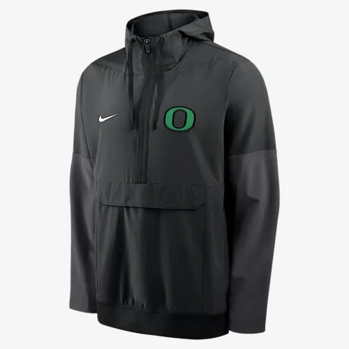 Oregon Anorak чоловічі Nike College 1/2-Zip Hooded Куртка колір чорний