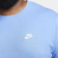 Nike Sportswear Club Men's Long-Sleeve T-Shirt Blue