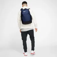 Nike Brasilia тренировочные рюкзак (Medium) синий