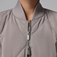 Nike Jordan Flight женская Quilted Renegade Куртка цвет серый