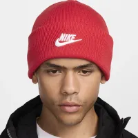 Nike Peak Futura Beanie колір червоний