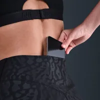 Nike Universa жіноча З високою талією 7/8 лосіни with No Front Seam колір чорний