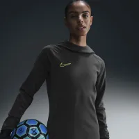 Nike Dri-FIT Academy жіноча Толстовка з капюшоном колір сірий