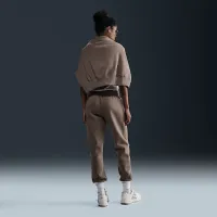 Nike Sportswear Phoenix Fleece женская Mid-Rise Sweatpants цвет коричневый