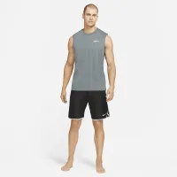 Nike Essential чоловічі Sleeveless Hydroguard Swim Shirt колір сірий