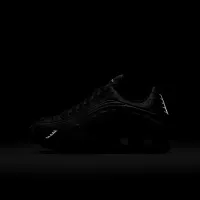 Nike Shox R4 Big детские Кроссовки цвет черный