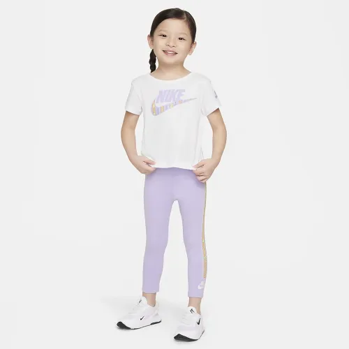 Nike Happy Camper Toddler лосины набор цвет фиолетовый