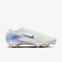 Nike Mercurial Vapor 16 Elite блакитнийprint FG Low-Top футбольні бутси колір білий