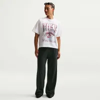 Nike Sportswear Essentials женская Boxy футболка цвет белый