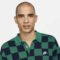 Nike Sportswear Club чоловічі Checkers Polo колір зелений