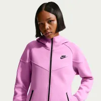 Nike Sportswear Tech Fleece Windrunner жіноча Full-Zip Толстовка з капюшоном колір фіолетовий