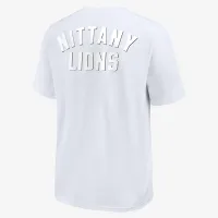 Penn State Nittany Lions Statement Max90 чоловічі Nike College футболка колір білий