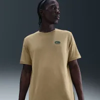 Nike Sportswear чоловічі футболка колір коричневий