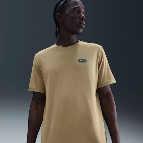 Nike Sportswear чоловічі футболка колір коричневий