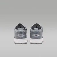 Nike Air Jordan 1 Low SE Big детские Кроссовки цвет серый
