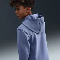 Nike Sportswear Club Fleece Big детские Pullover Толстовка с капюшоном синий