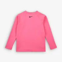 Nike Swim Hydroguard Little дитячі (Girls') Long-Sleeve футболка Pink