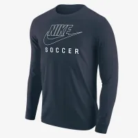 Nike Swoosh мужские Soccer Long-Sleeve футболка синий
