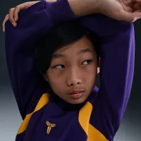 Nike Kobe Big дитячі Therma-FIT Pullover Толстовка з капюшоном колір фіолетовий